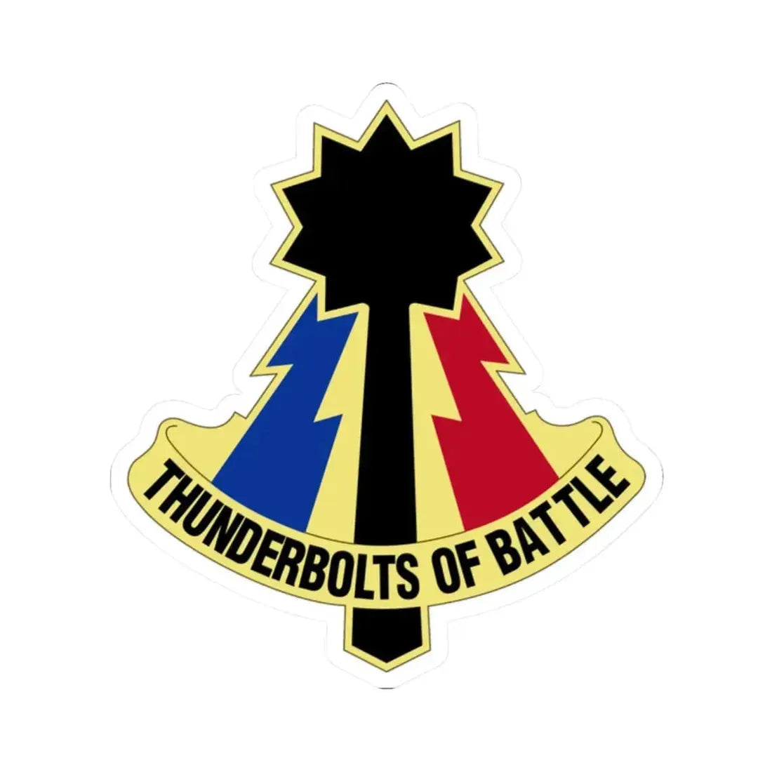 194th Armored Brigade (U.S. Army) STICKER Vinyl Kiss-Cut Decal 2 Inch White - The Sticker Space