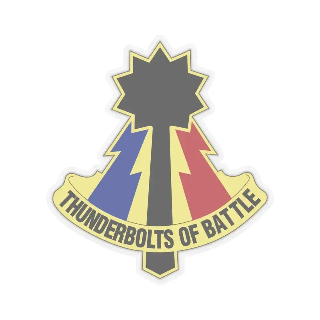 194th Armored Brigade (U.S. Army) STICKER Vinyl Kiss-Cut Decal 4 Inch Transparent - The Sticker Space