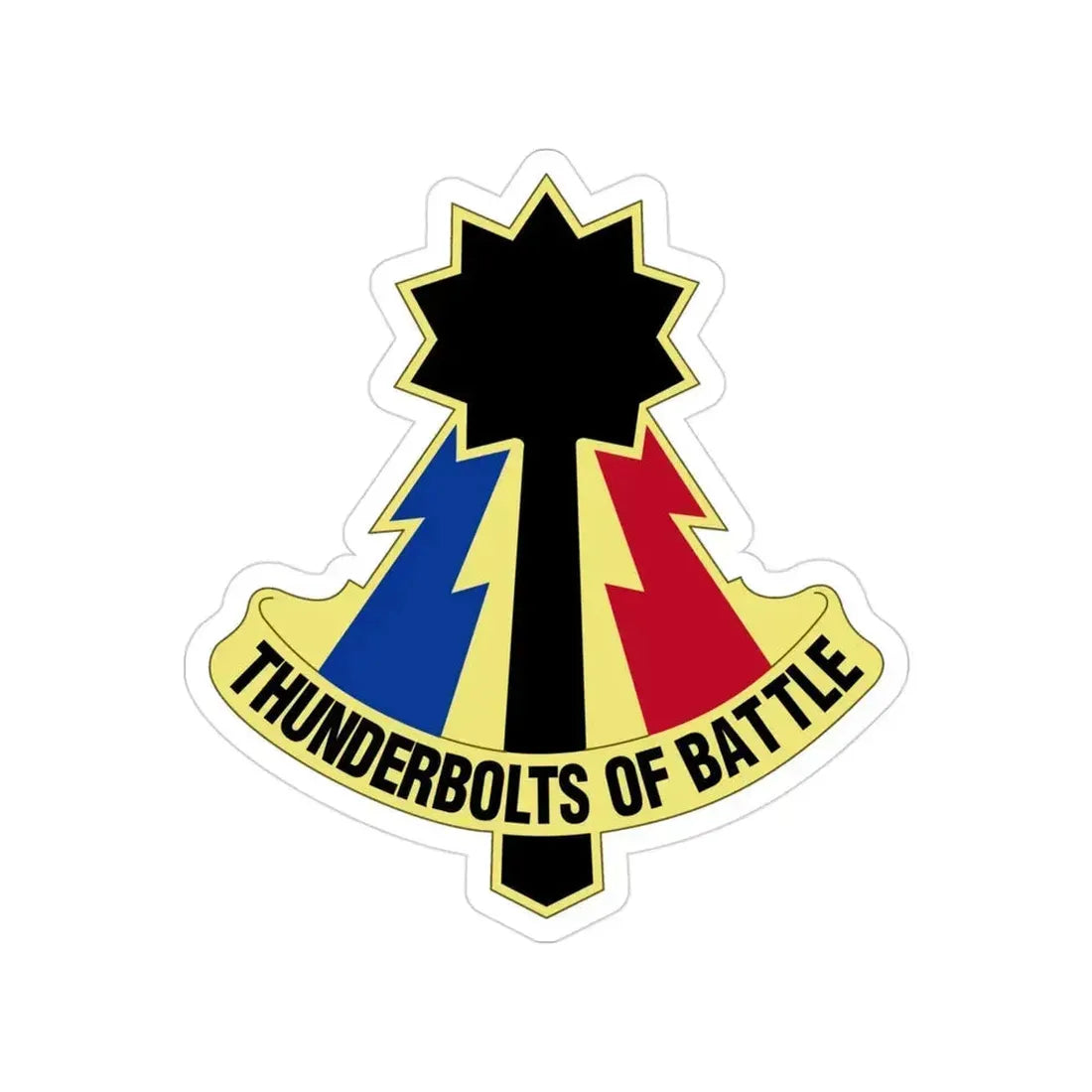 194th Armored Brigade (U.S. Army) Transparent STICKER Die-Cut Vinyl Decal 3 Inch - The Sticker Space