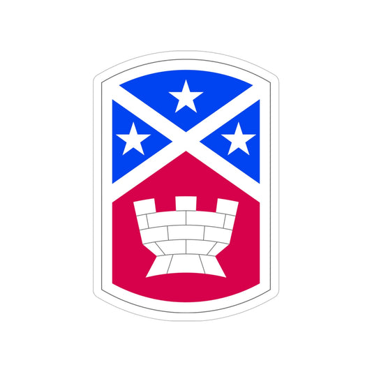 194th Engineer Brigade (U.S. Army) Transparent STICKER Die-Cut Vinyl Decal-6 Inch-The Sticker Space