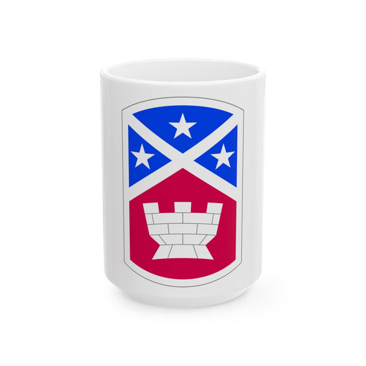 194th Engineer Brigade (U.S. Army) White Coffee Mug-15oz-The Sticker Space