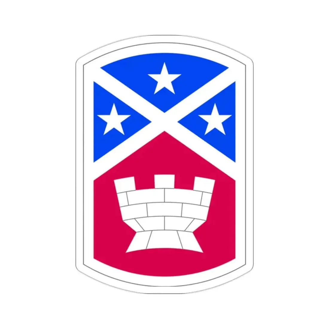 194th Engineer Brigade (U.S. Army) STICKER Vinyl Die-Cut Decal 2 Inch - The Sticker Space