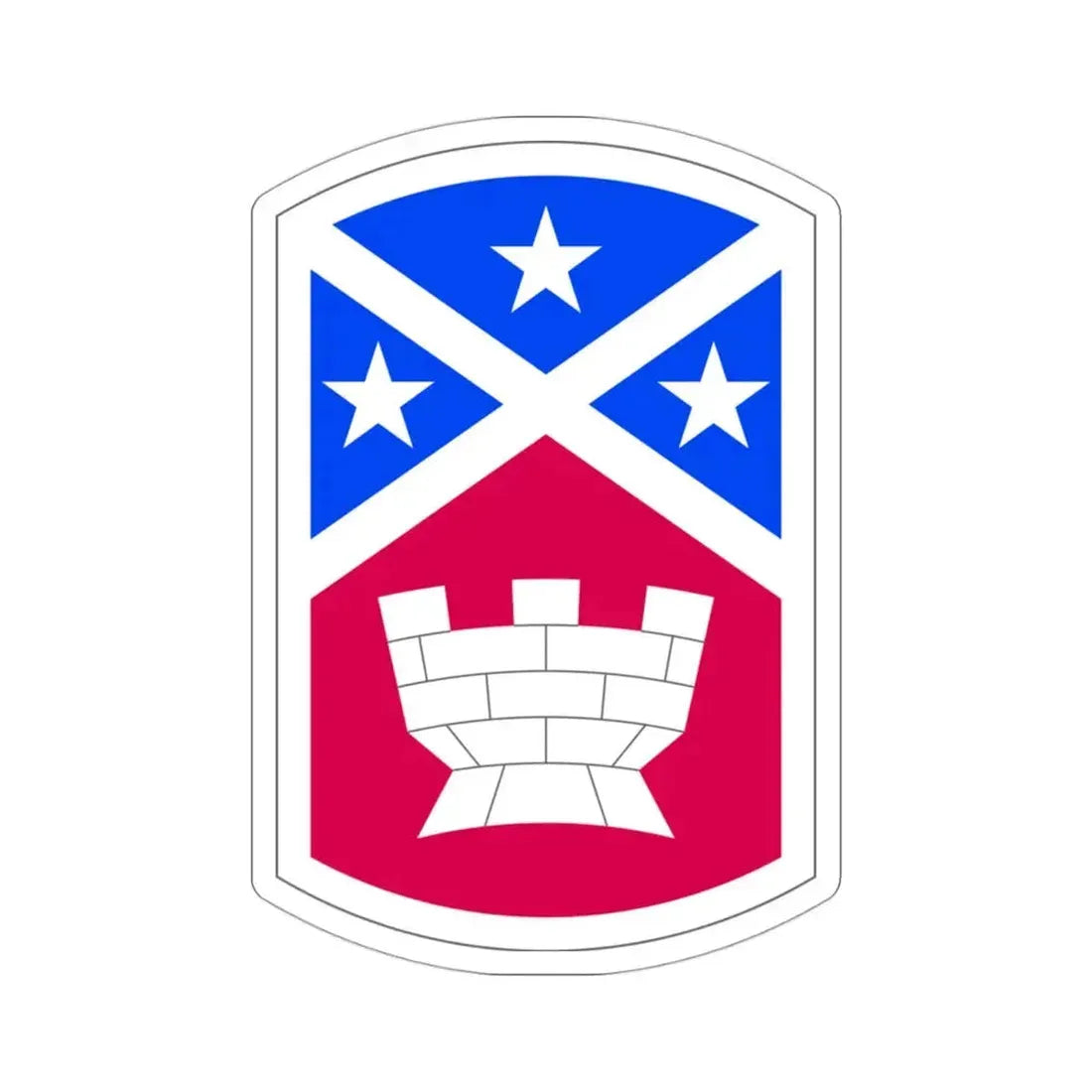 194th Engineer Brigade (U.S. Army) STICKER Vinyl Die-Cut Decal 3 Inch - The Sticker Space