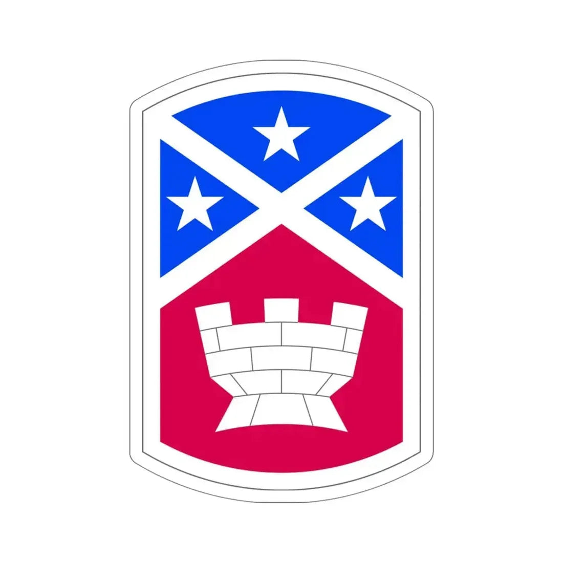 194th Engineer Brigade (U.S. Army) STICKER Vinyl Die-Cut Decal 5 Inch - The Sticker Space