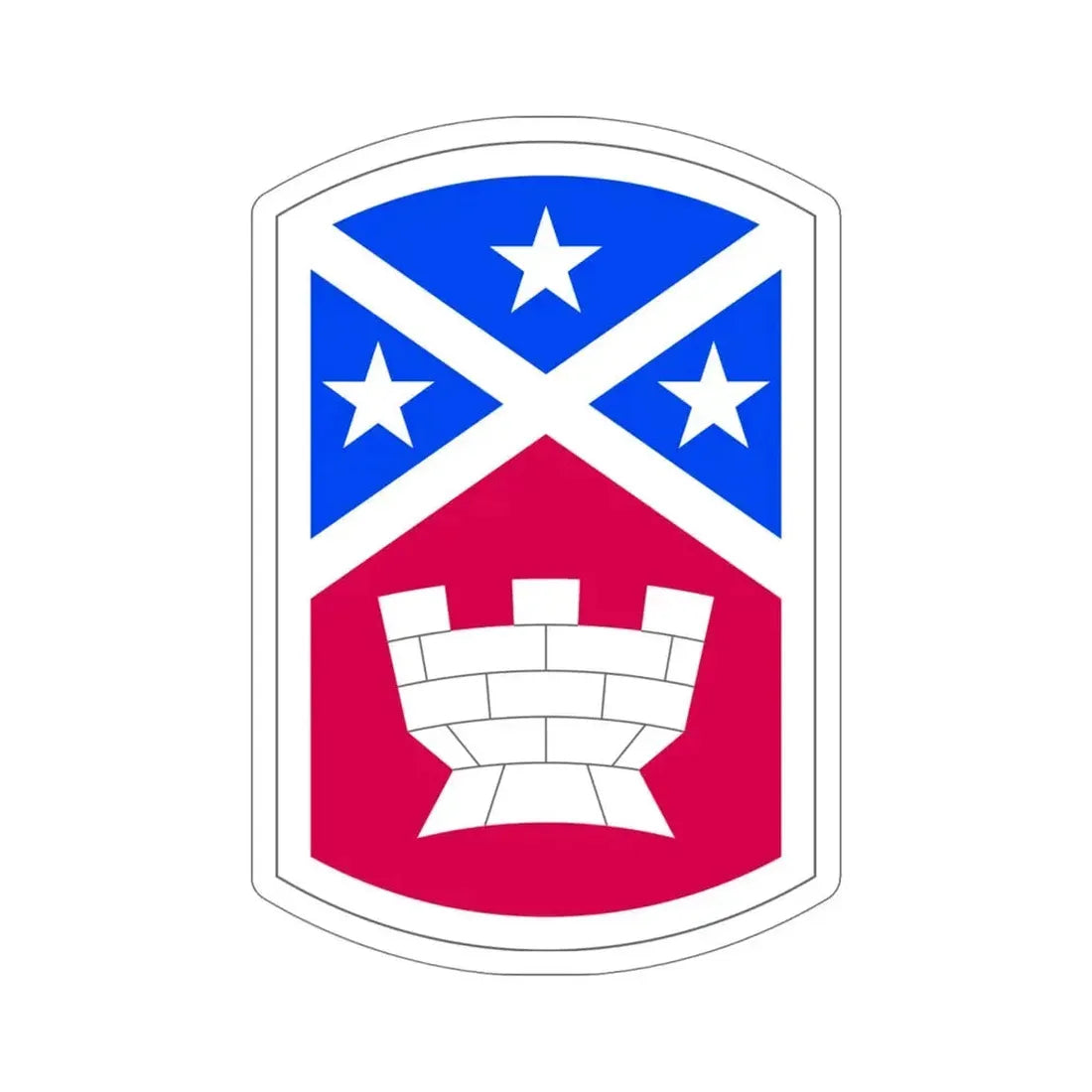 194th Engineer Brigade (U.S. Army) STICKER Vinyl Die-Cut Decal 6 Inch - The Sticker Space