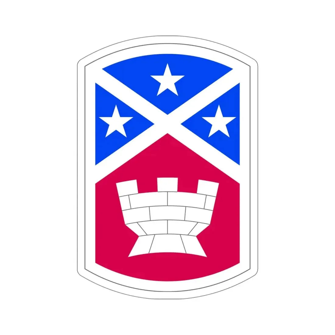 194th Engineer Brigade (U.S. Army) STICKER Vinyl Die-Cut Decal - The Sticker Space
