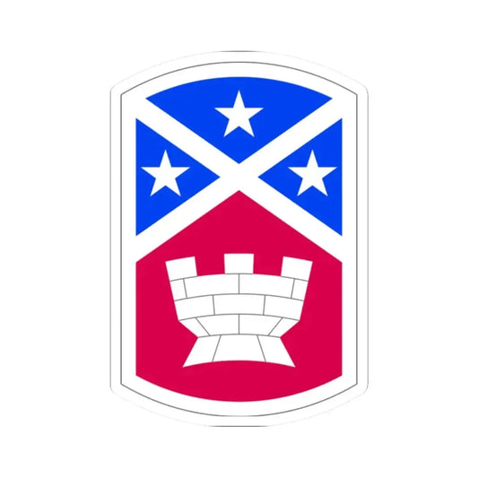 194th Engineer Brigade (U.S. Army) STICKER Vinyl Kiss-Cut Decal 2 Inch White - The Sticker Space