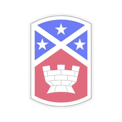 194th Engineer Brigade (U.S. Army) STICKER Vinyl Kiss-Cut Decal 3 Inch Transparent - The Sticker Space