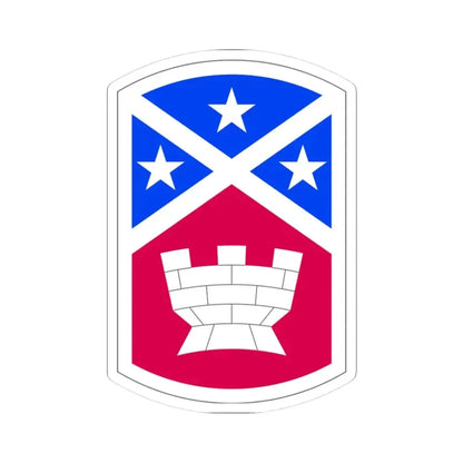 194th Engineer Brigade (U.S. Army) STICKER Vinyl Kiss-Cut Decal 3 Inch White - The Sticker Space