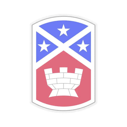 194th Engineer Brigade (U.S. Army) STICKER Vinyl Kiss-Cut Decal 4 Inch Transparent - The Sticker Space