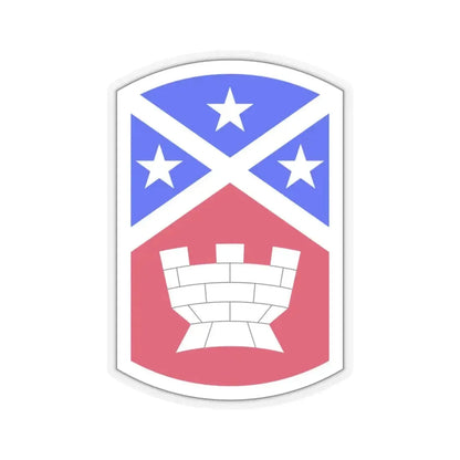 194th Engineer Brigade (U.S. Army) STICKER Vinyl Kiss-Cut Decal 6 Inch Transparent - The Sticker Space