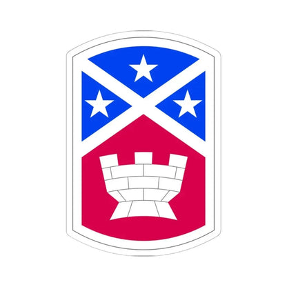 194th Engineer Brigade (U.S. Army) STICKER Vinyl Kiss-Cut Decal 6 Inch White - The Sticker Space
