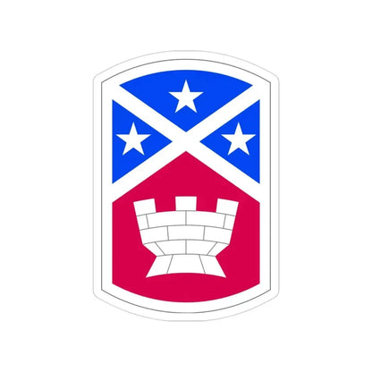 194th Engineer Brigade (U.S. Army) Transparent STICKER Die-Cut Vinyl Decal 3 Inch - The Sticker Space
