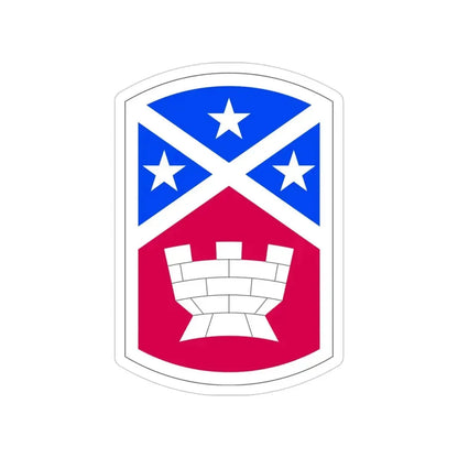 194th Engineer Brigade (U.S. Army) Transparent STICKER Die-Cut Vinyl Decal 4 Inch - The Sticker Space