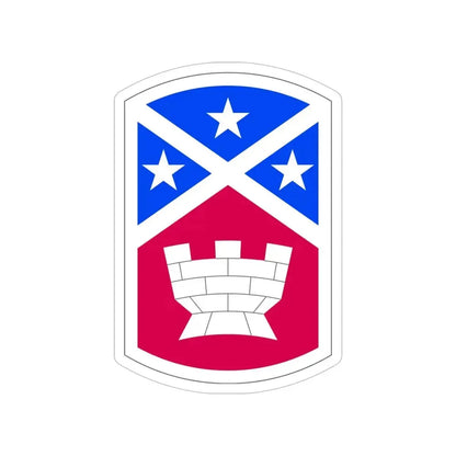 194th Engineer Brigade (U.S. Army) Transparent STICKER Die-Cut Vinyl Decal 5 Inch - The Sticker Space