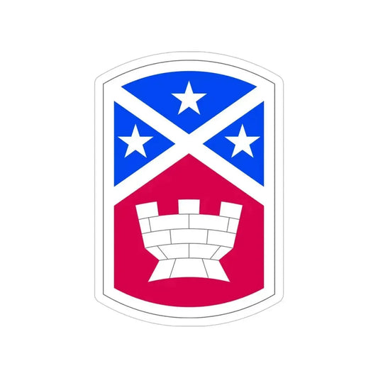 194th Engineer Brigade (U.S. Army) Transparent STICKER Die-Cut Vinyl Decal 6 Inch - The Sticker Space