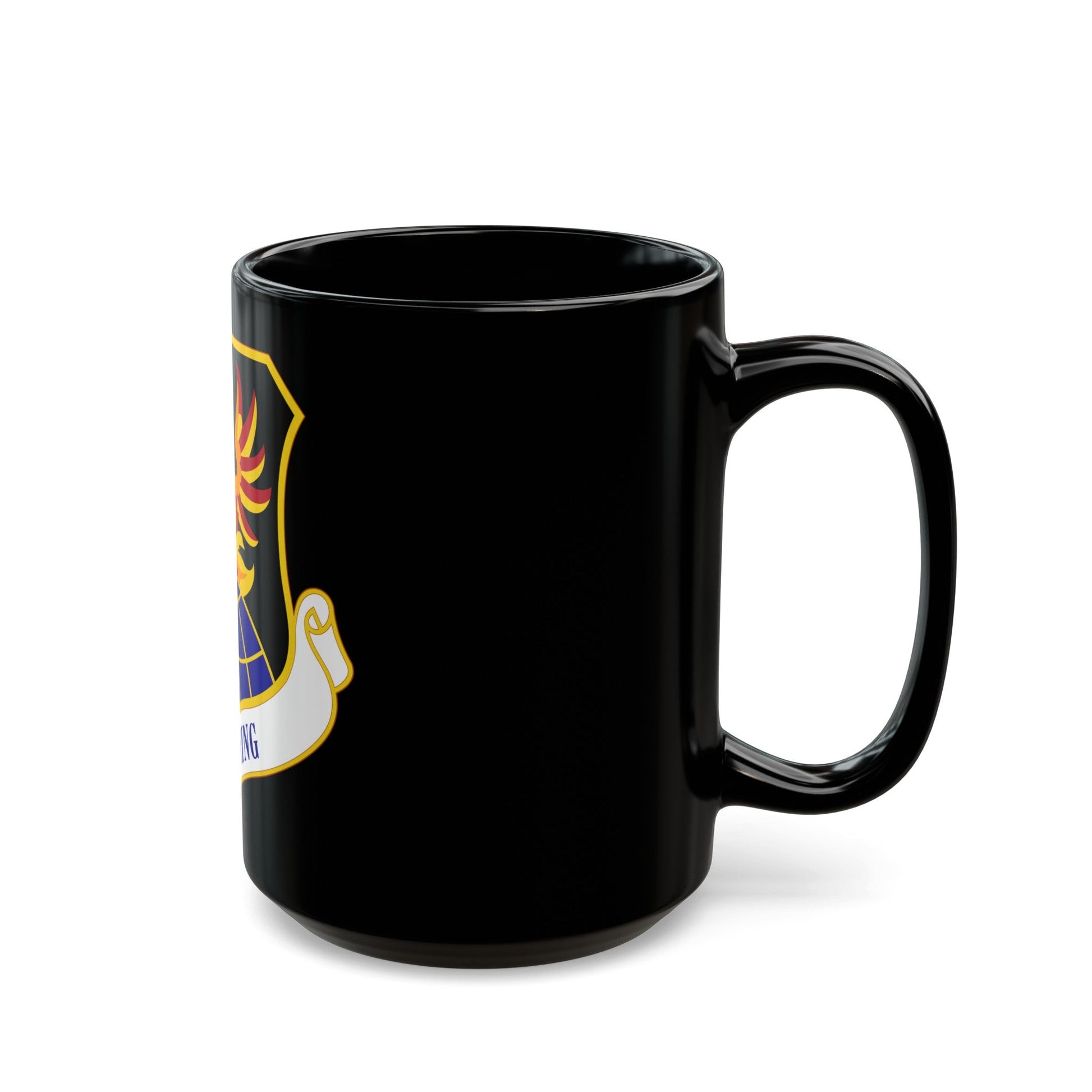 194th Wing (U.S. Air Force) Black Coffee Mug-The Sticker Space