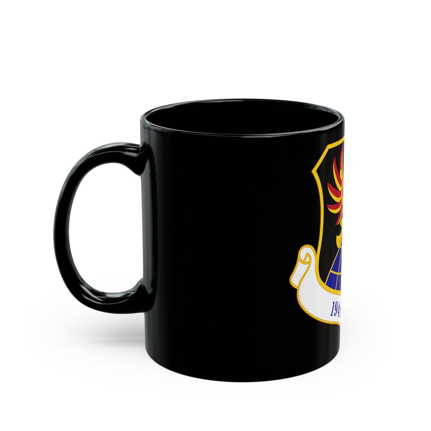 194th Wing (U.S. Air Force) Black Coffee Mug-The Sticker Space