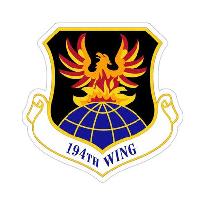 194th Wing (U.S. Air Force) STICKER Vinyl Die-Cut Decal 2 Inch - The Sticker Space