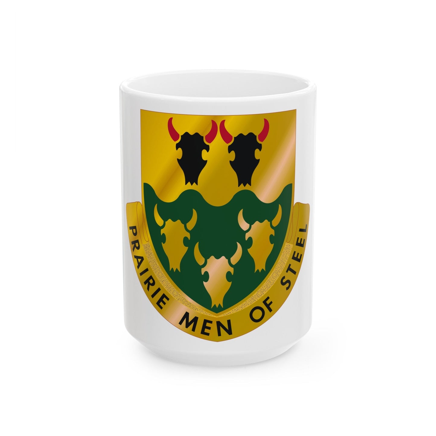 195 Armor Regiment (U.S. Army) White Coffee Mug-15oz-The Sticker Space