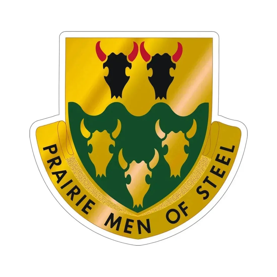 195 Armor Regiment (U.S. Army) STICKER Vinyl Die-Cut Decal 5 Inch - The Sticker Space