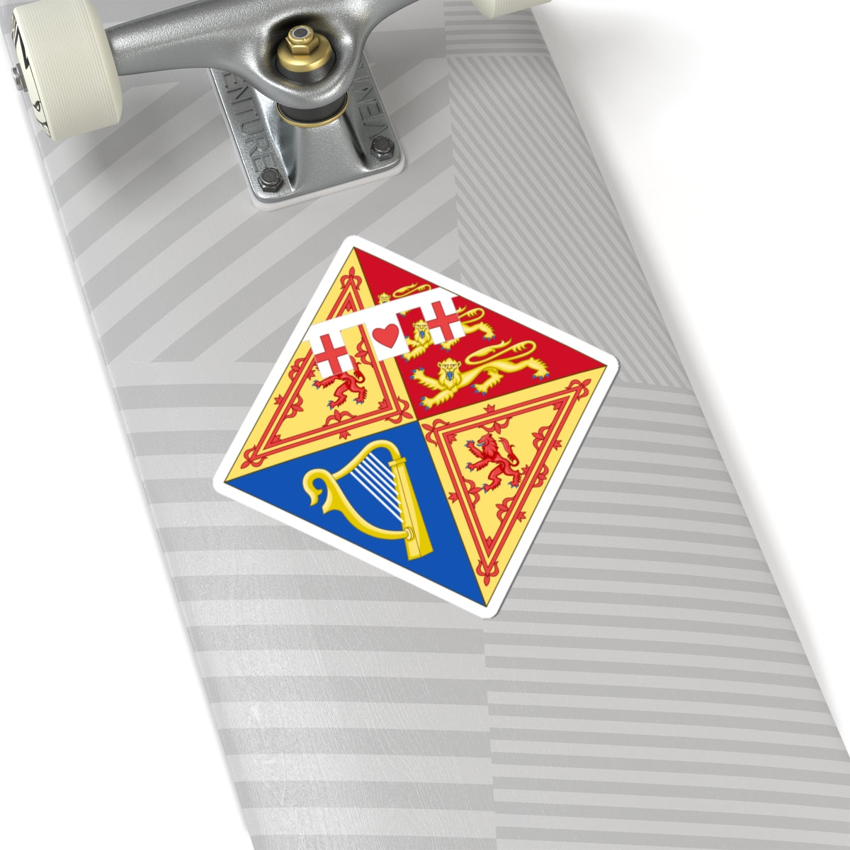 Arms of Anne the Princess Royal Scotland (United Kingdom) (Coat of Arms) STICKER Vinyl Kiss-Cut Decal