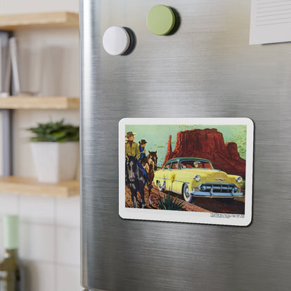 1953 Chevrolet Two-Ten (Magazine Illustration) Refrigerator Magnet-The Sticker Space