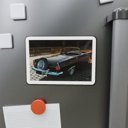 1956 Thunderbird (Magazine Illustration) Refrigerator Magnet-The Sticker Space