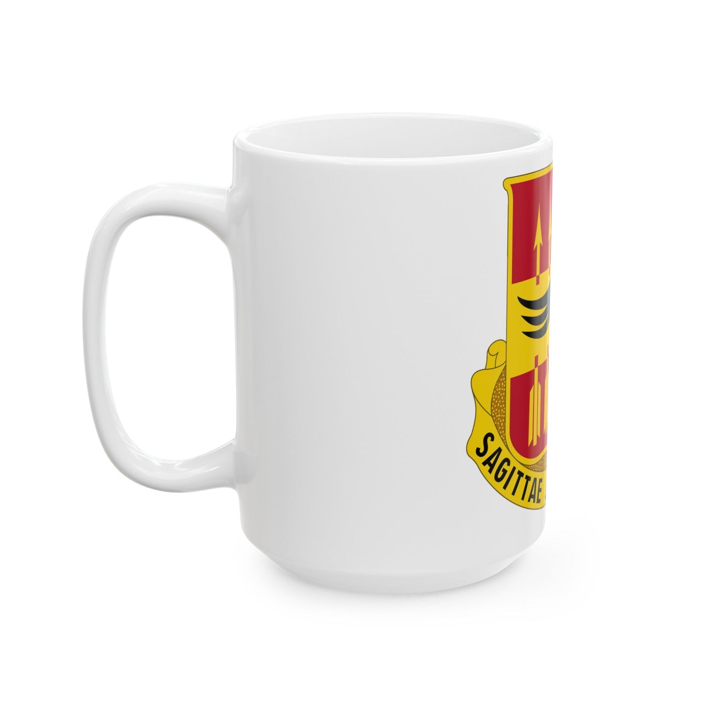 195th Antiaircraft Artillery Battalion (U.S. Army) White Coffee Mug-The Sticker Space