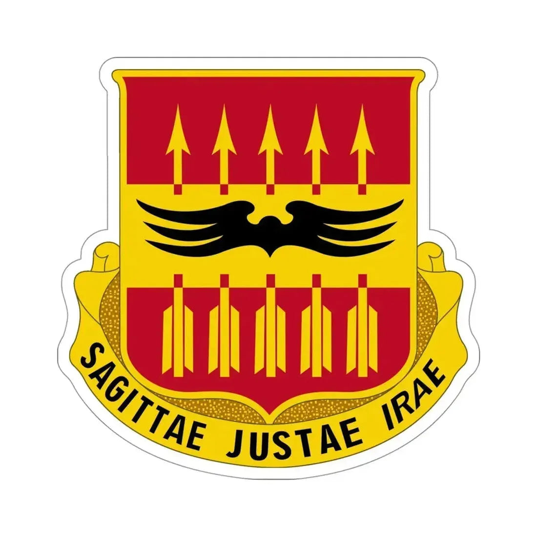 195th Antiaircraft Artillery Battalion (U.S. Army) STICKER Vinyl Die-Cut Decal 4 Inch - The Sticker Space