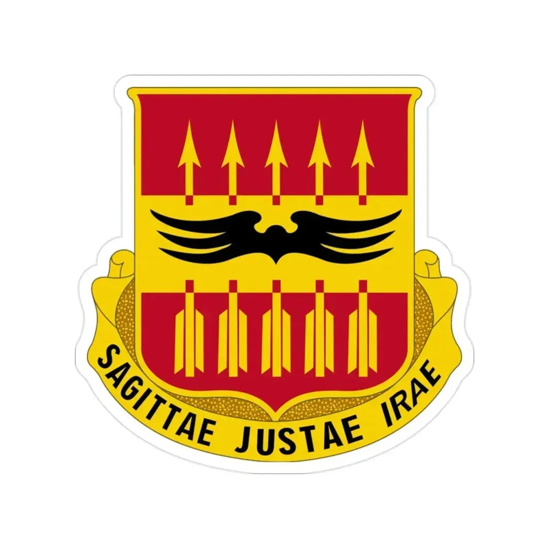 195th Antiaircraft Artillery Battalion (U.S. Army) Transparent STICKER Die-Cut Vinyl Decal 2 Inch - The Sticker Space