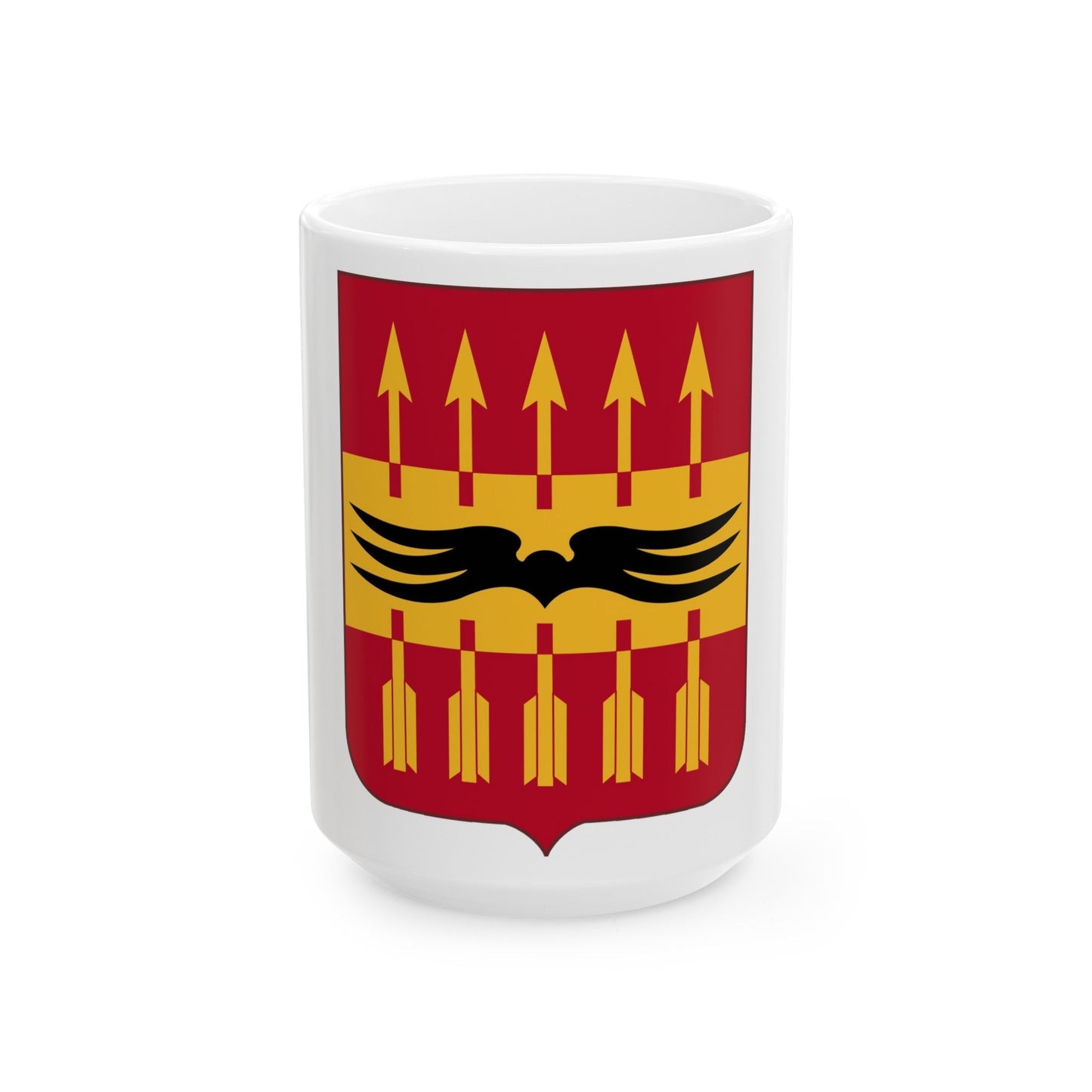 195th Antiaircraft Artillery Battalion v2 (U.S. Army) White Coffee Mug-15oz-The Sticker Space