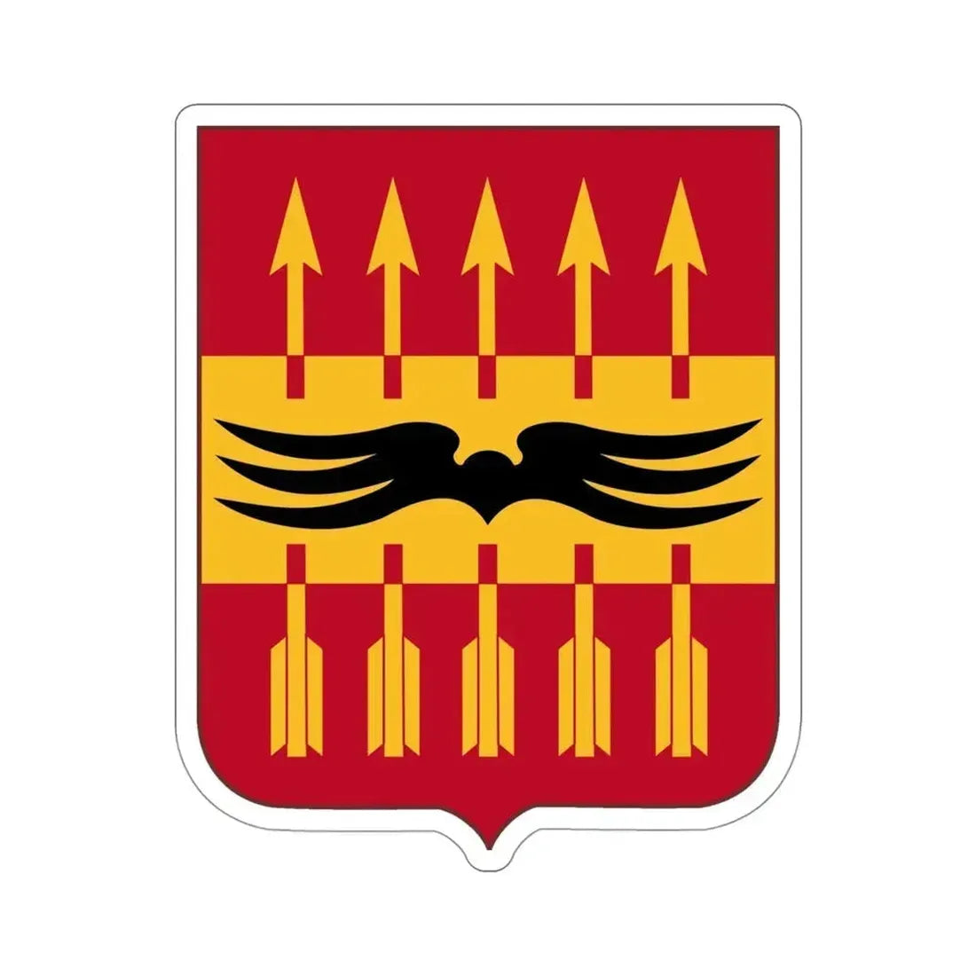 195th Antiaircraft Artillery Battalion v2 (U.S. Army) STICKER Vinyl Die-Cut Decal 4 Inch - The Sticker Space