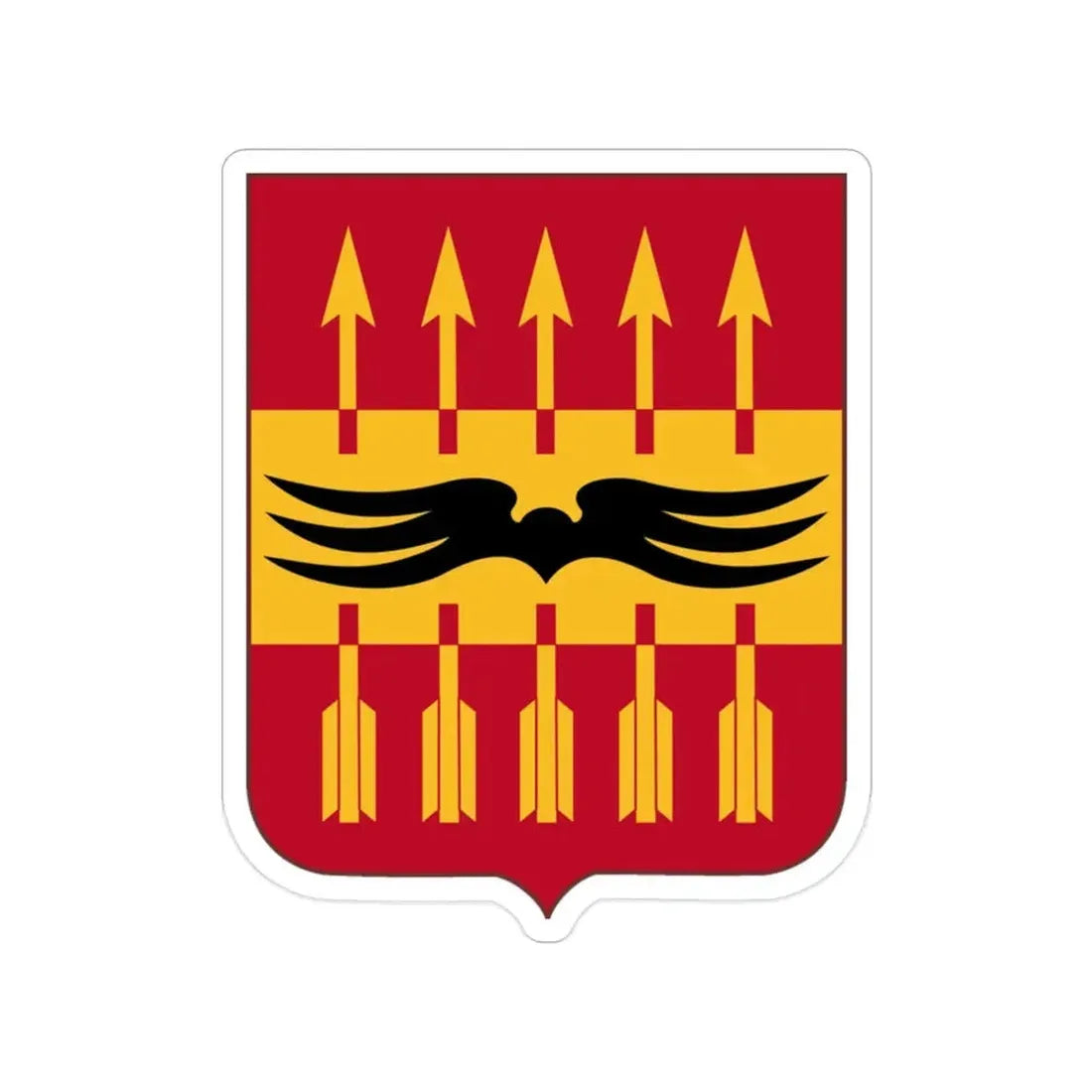 195th Antiaircraft Artillery Battalion v2 (U.S. Army) Transparent STICKER Die-Cut Vinyl Decal - The Sticker Space