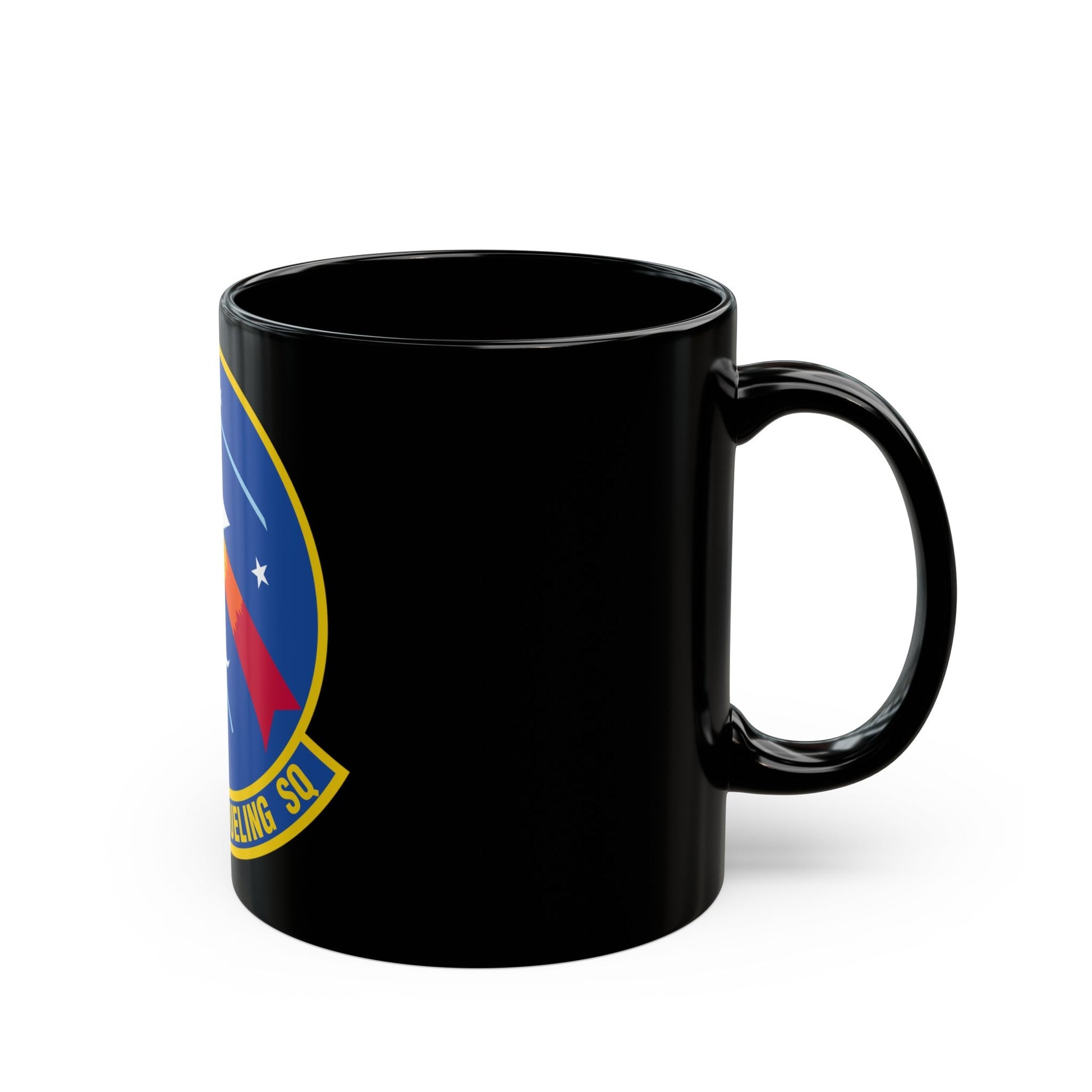 196 Air Refueling Squadron (U.S. Air Force) Black Coffee Mug-The Sticker Space