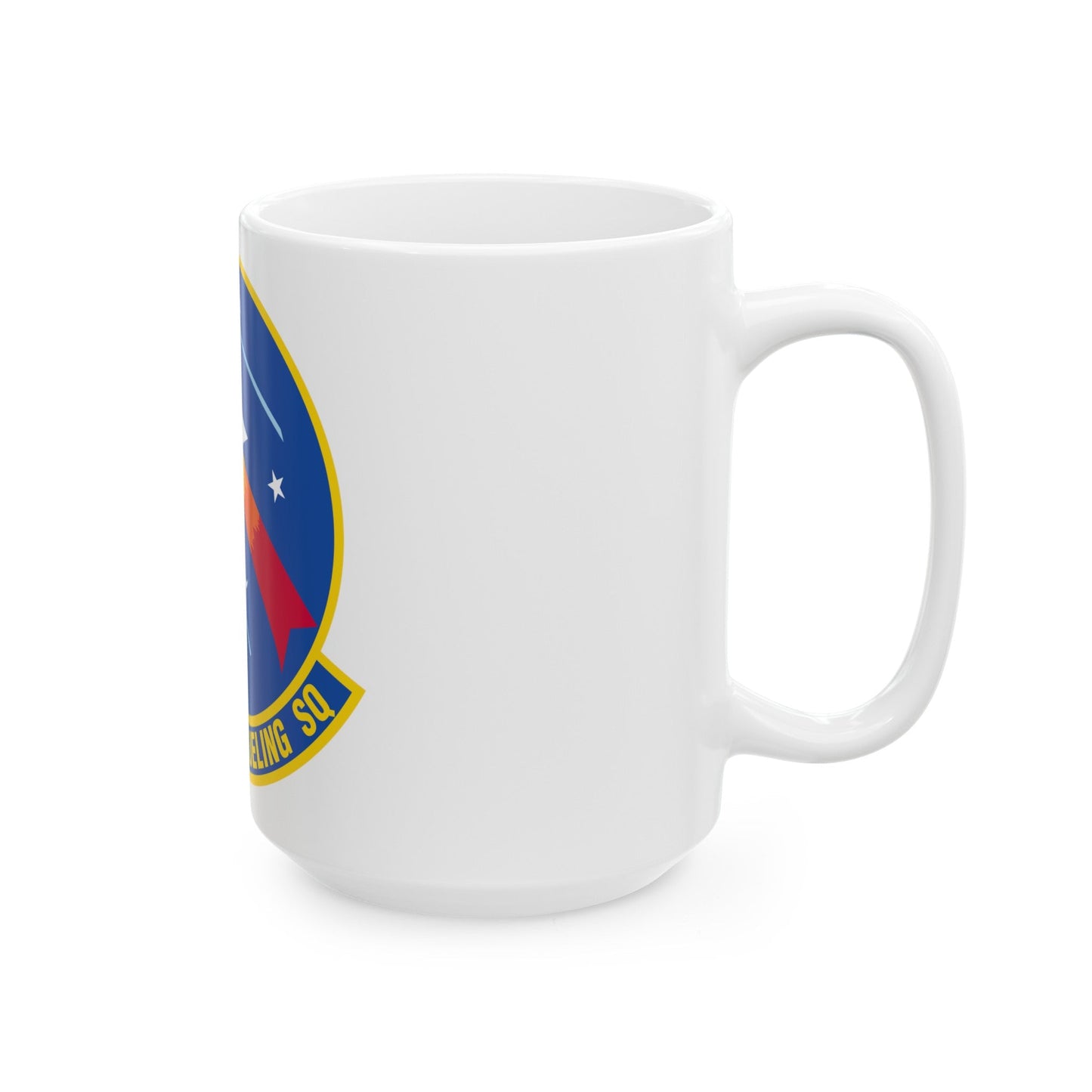 196 Air Refueling Squadron (U.S. Air Force) White Coffee Mug-The Sticker Space