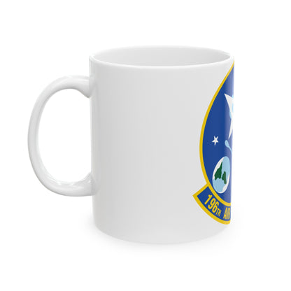 196 Air Refueling Squadron (U.S. Air Force) White Coffee Mug-The Sticker Space