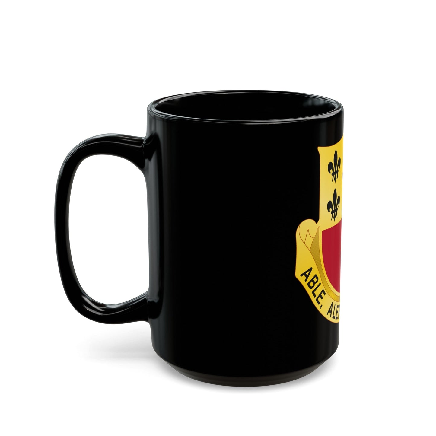 196 Armor Regiment (U.S. Army) Black Coffee Mug-The Sticker Space