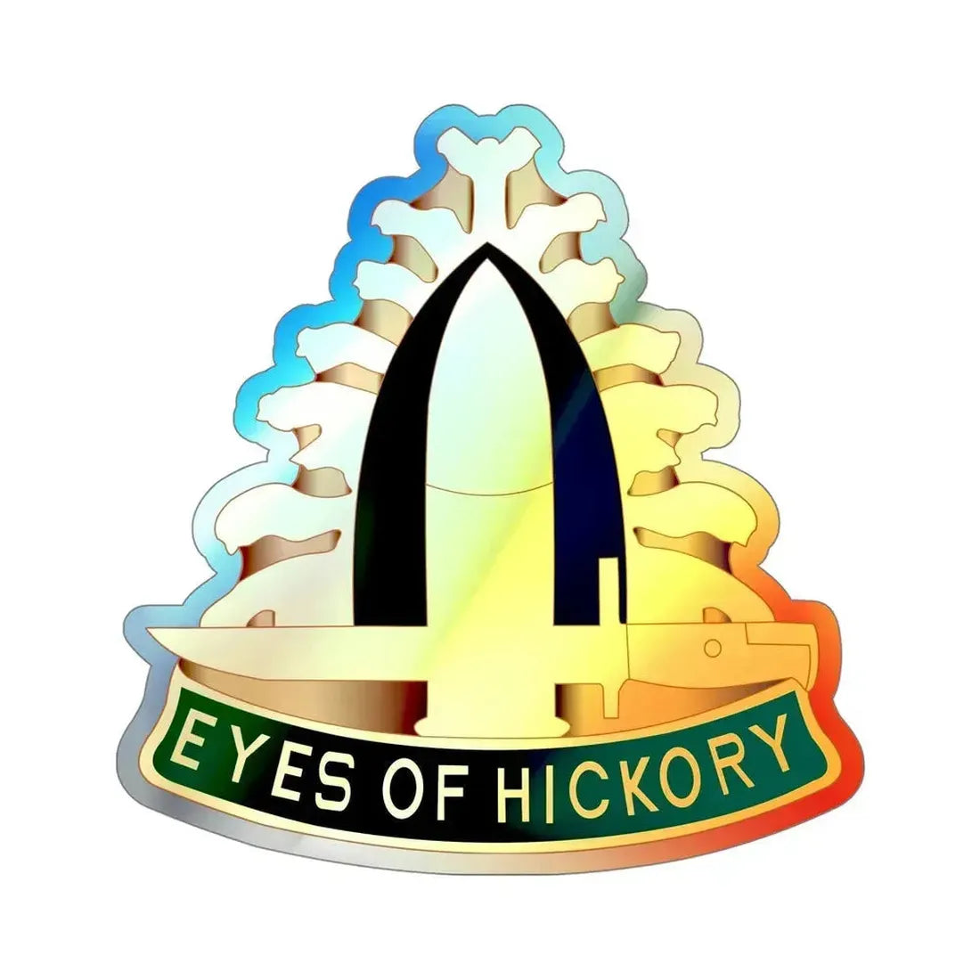 196 Cavalry Regiment (U.S. Army) Holographic STICKER Die-Cut Vinyl Decal 5 Inch Holographic - The Sticker Space