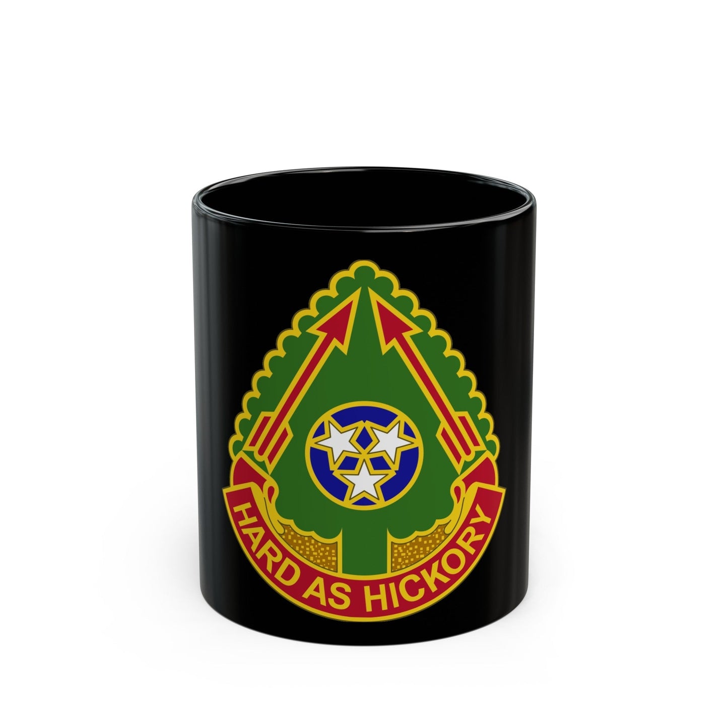 196 Field Artillery Brigade 2 (U.S. Army) Black Coffee Mug-11oz-The Sticker Space