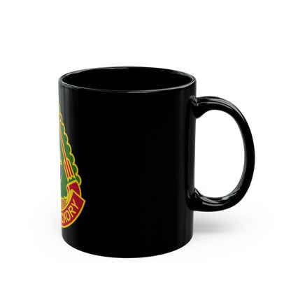 196 Field Artillery Brigade 2 (U.S. Army) Black Coffee Mug-The Sticker Space