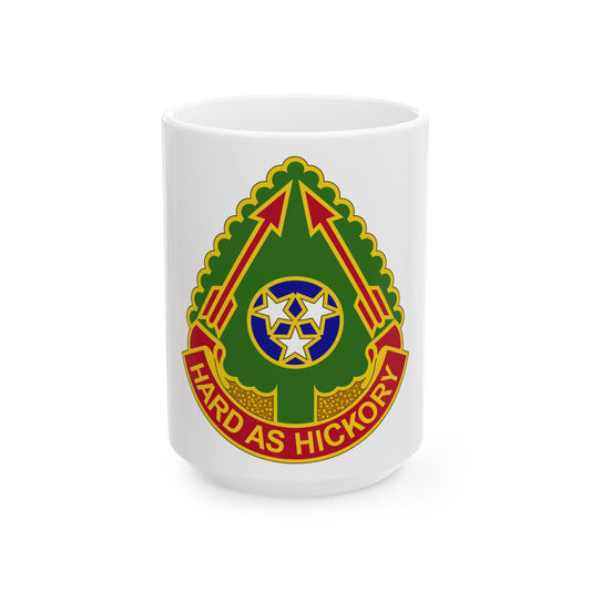 196 Field Artillery Brigade 2 (U.S. Army) White Coffee Mug-15oz-The Sticker Space