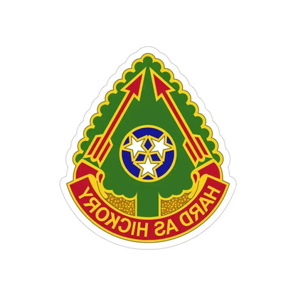 196 Field Artillery Brigade 2 (U.S. Army) REVERSE PRINT Transparent Die-Cut STICKER 6 Inch Die-Cut Transparent - The Sticker Space