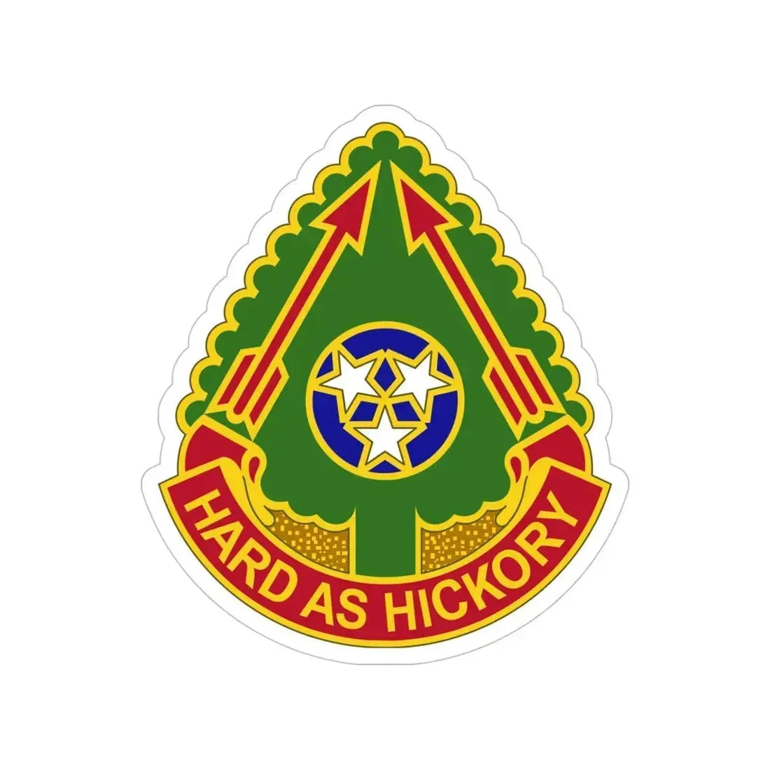 196 Field Artillery Brigade 2 (U.S. Army) Transparent STICKER Die-Cut Vinyl Decal 5 Inch - The Sticker Space