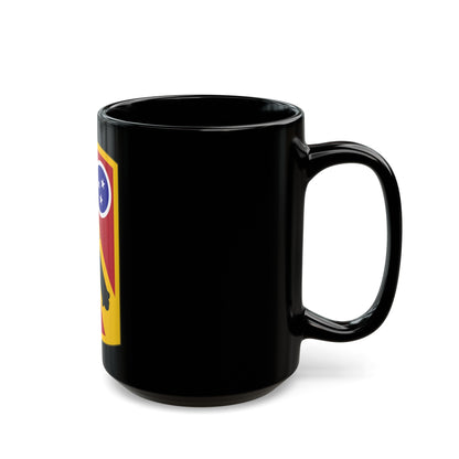 196 Field Artillery Brigade (U.S. Army) Black Coffee Mug-The Sticker Space