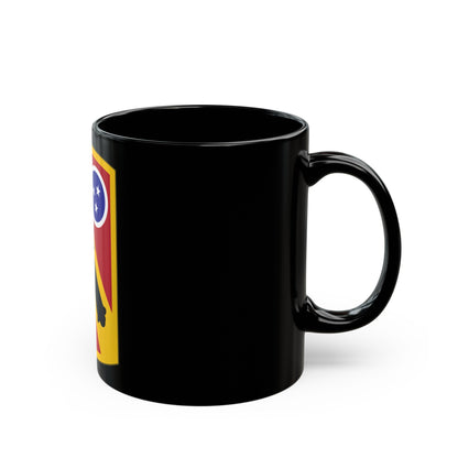 196 Field Artillery Brigade (U.S. Army) Black Coffee Mug-The Sticker Space