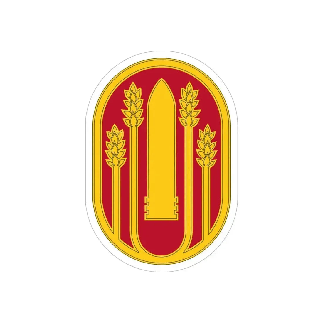 196 Maneuver Enhancement Brigade (U.S. Army) REVERSE PRINT Transparent Die-Cut STICKER - The Sticker Space