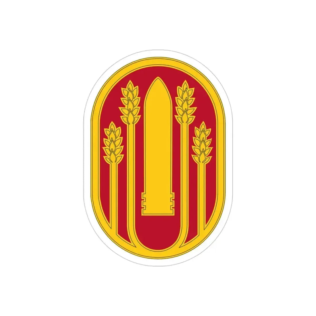 196 Maneuver Enhancement Brigade (U.S. Army) REVERSE PRINT Transparent Die-Cut STICKER - The Sticker Space