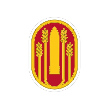 196 Maneuver Enhancement Brigade (U.S. Army) REVERSE PRINT Transparent Die-Cut STICKER - The Sticker Space