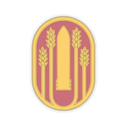 196 Maneuver Enhancement Brigade (U.S. Army) STICKER Vinyl Kiss-Cut Decal 3 Inch Transparent - The Sticker Space